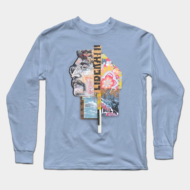 John Lennon "Liberation" Long Sleeve T-Shirt by todd_stahl_art